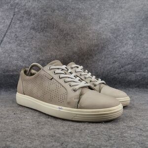 Ecco Shoes Womens 9 Sneakers Casual Lifestyle Active Comfort Soft 7 Leather Grey